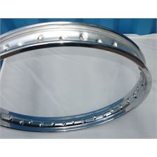 RÁFEK KOLA CHROMOVANÝ - 1,60 X 18 - (MANDAP EXPORT) - JAWA ORIGINAL